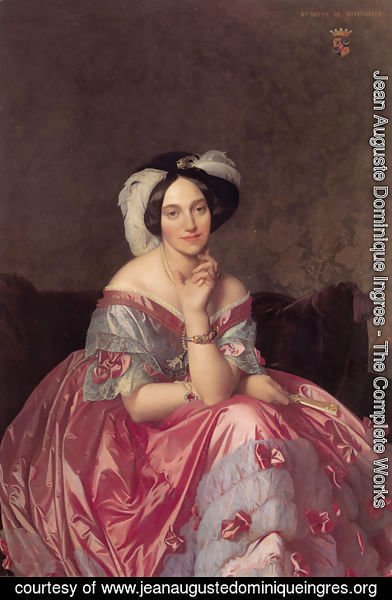 Jean Auguste Dominique Ingres - Baronesss Betty de Rothschild