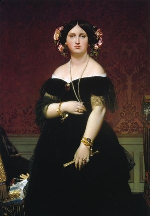 Jean Auguste Dominique Ingres - Ines Moitessier I