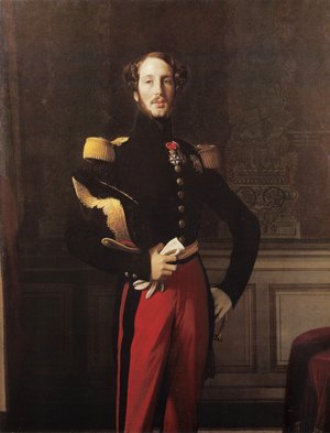 Jean Auguste Dominique Ingres - Ferdinand-Philippe-Louis-Charles-Henri, Duc d'Orleans I