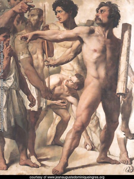 Study for The Martyrdom of St. Symphorien