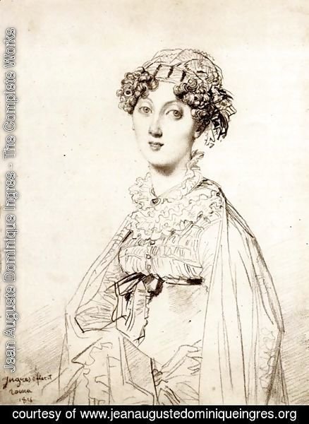 Jean Auguste Dominique Ingres - Lady William Henry Cavendish Bentinck, born Lady Mary Acheson I