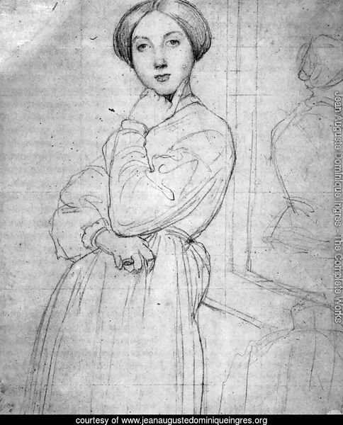 Study for Vicomtesse d'Hausonville, born Louise Albertine de Broglie I