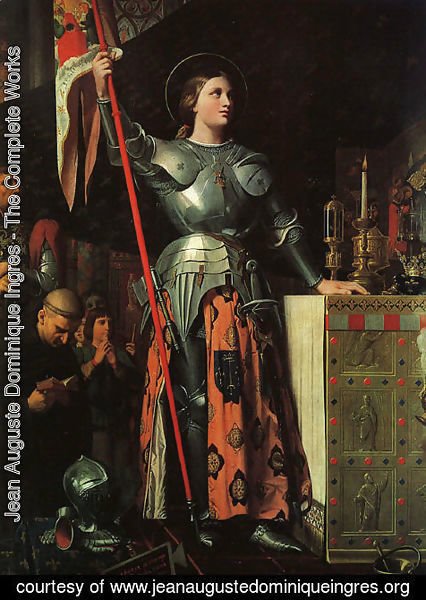 Jean Auguste Dominique Ingres - Joan of Arc