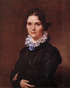 Jean Auguste Dominique Ingres - Mademoiselle Jeanne-Suzanne-Catherine Gonin, later Madame Pyrame Thomegeux