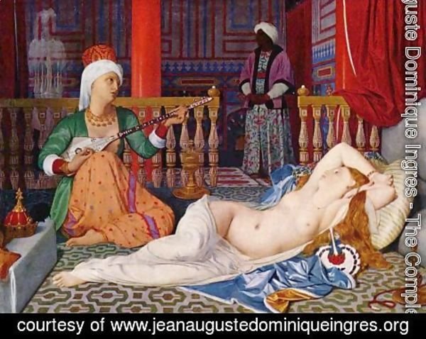 Jean Auguste Dominique Ingres - Odaliske und Sklavin 2