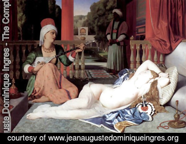 Jean Auguste Dominique Ingres - Odaliske und Sklavin