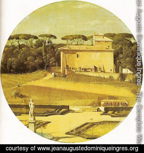 Jean Auguste Dominique Ingres - The house of Raffaello at Rome