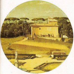 Jean Auguste Dominique Ingres - The house of Raffaello at Rome