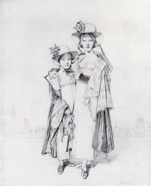 Jean Auguste Dominique Ingres - Montagus