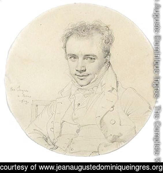 Portrait Du Sculpteur Henri-joseph Rutxhiel
