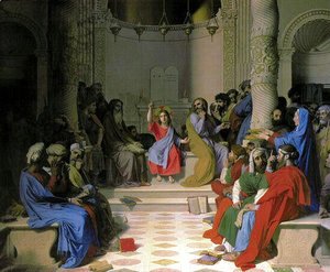 Jean Auguste Dominique Ingres - Jesus Among the Doctors