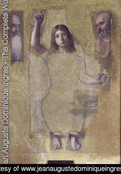 Jean Auguste Dominique Ingres - Studies for Jesus among the doctors