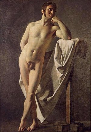 Jean Auguste Dominique Ingres - Male nude