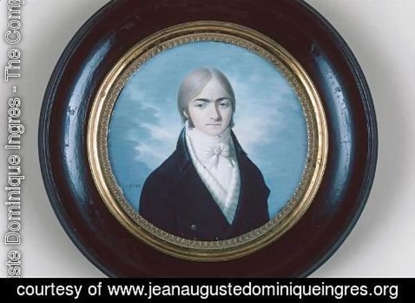 Jean Auguste Dominique Ingres - Portrait of Mr. Ansar
