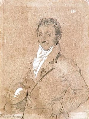 Jean Auguste Dominique Ingres - Portrait of Mr. Foureau