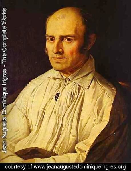 Jean Auguste Dominique Ingres - Portrait of Frederic Desmarais