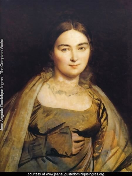 Portrait of Madame Ingres