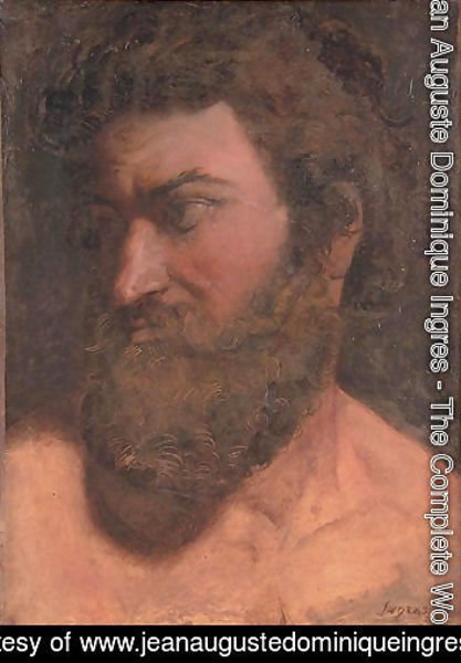 Jean Auguste Dominique Ingres - Study for Anacreon