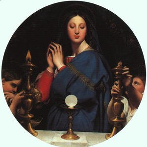 Jean Auguste Dominique Ingres - The Virgin of the Host
