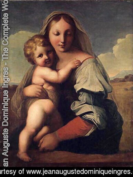 Jean Auguste Dominique Ingres - Virgin and Child