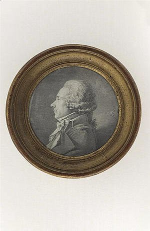 Portrait of an unknown, since the bust, left profile