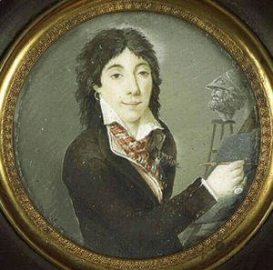 Jean Auguste Dominique Ingres - Portrait of the artist Delon